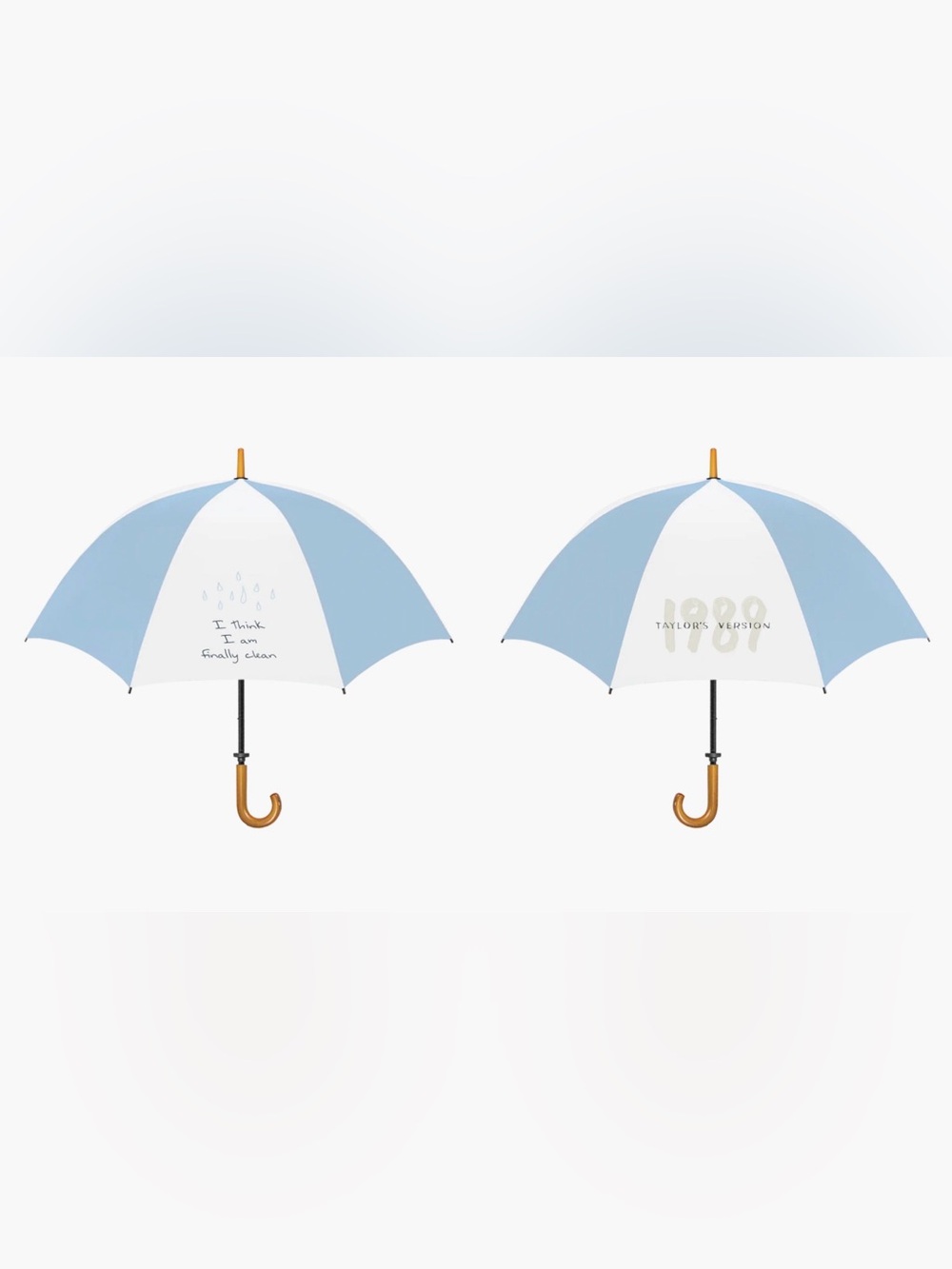 Taylor Swift 1989 Umbrella with Wooden Handle official merchandise